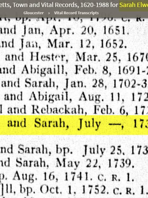 Elizabeth Ferral (Ferall)