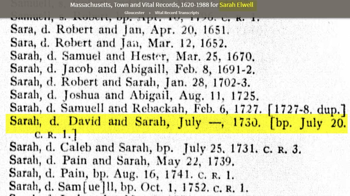 Sarah Elwell